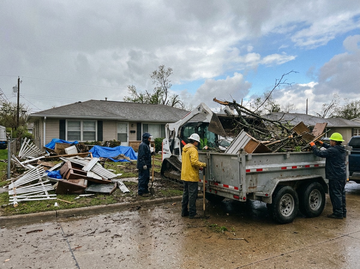 Storm Debris Cleanup in Clearwater